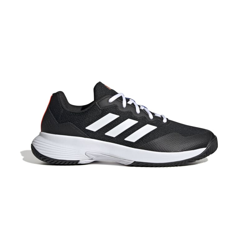 Championes Adidas GameCourt de Hombre - HQ8478 Negro-blanco