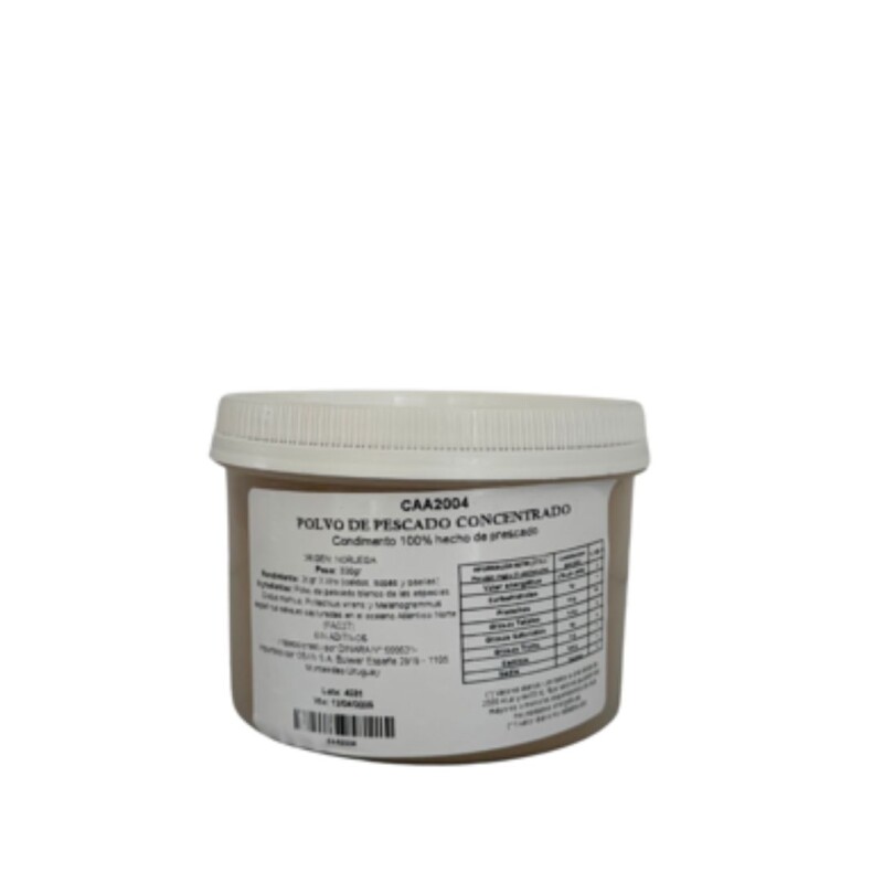 CALDO NATURAL DE PESCADO EN POLVO NORUEGO 350GRS CALDO NATURAL DE PESCADO EN POLVO NORUEGO 350GRS