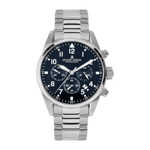 Reloj Jacques Lemans 42-2D Clásico de acero inoxidable Reloj Jacques Lemans 42-2d Clásico De Acero Inoxidable