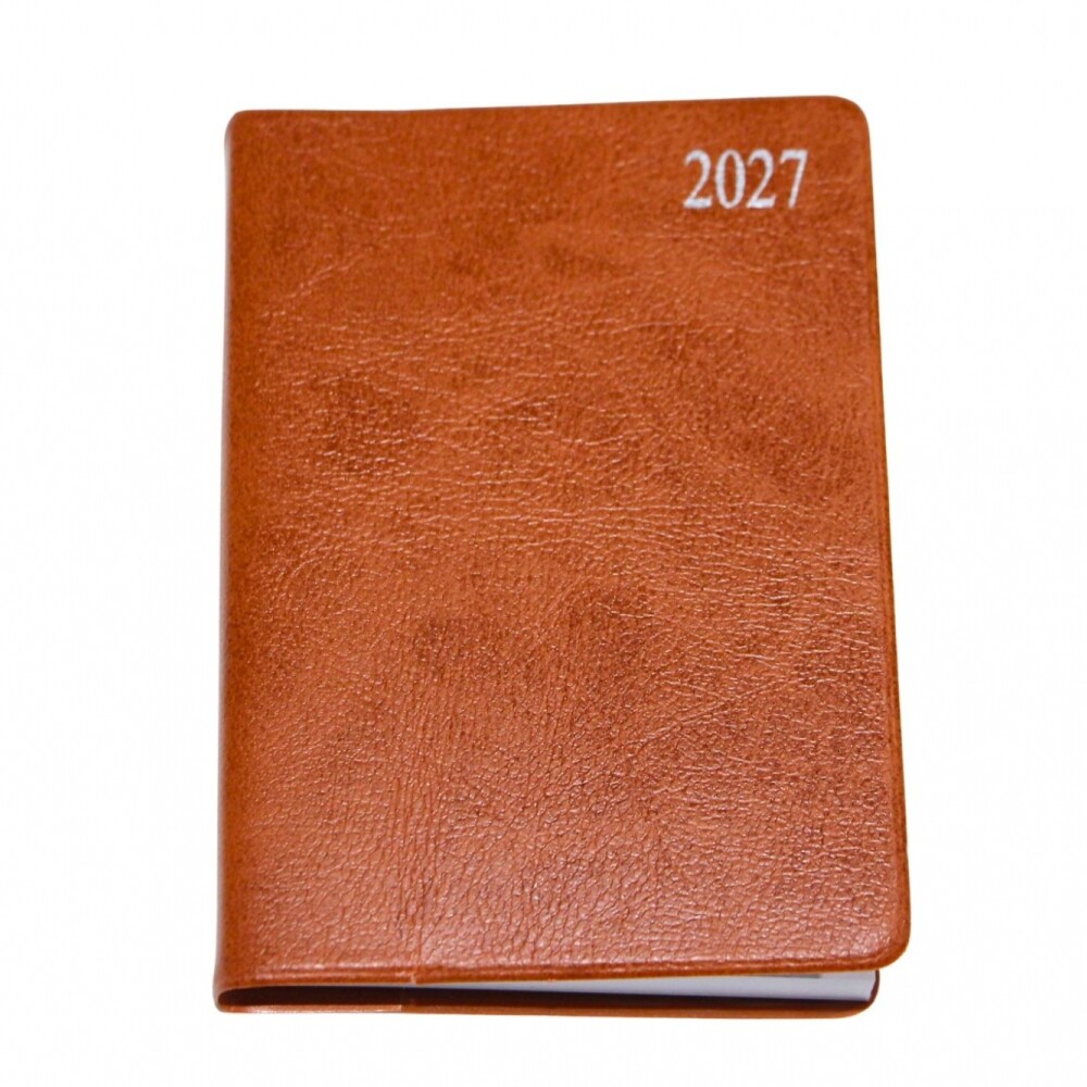 AGENDA ABEZETA PICCOLA 205 AGENDA DE BOLSILLO COLOR MARRON CLARO