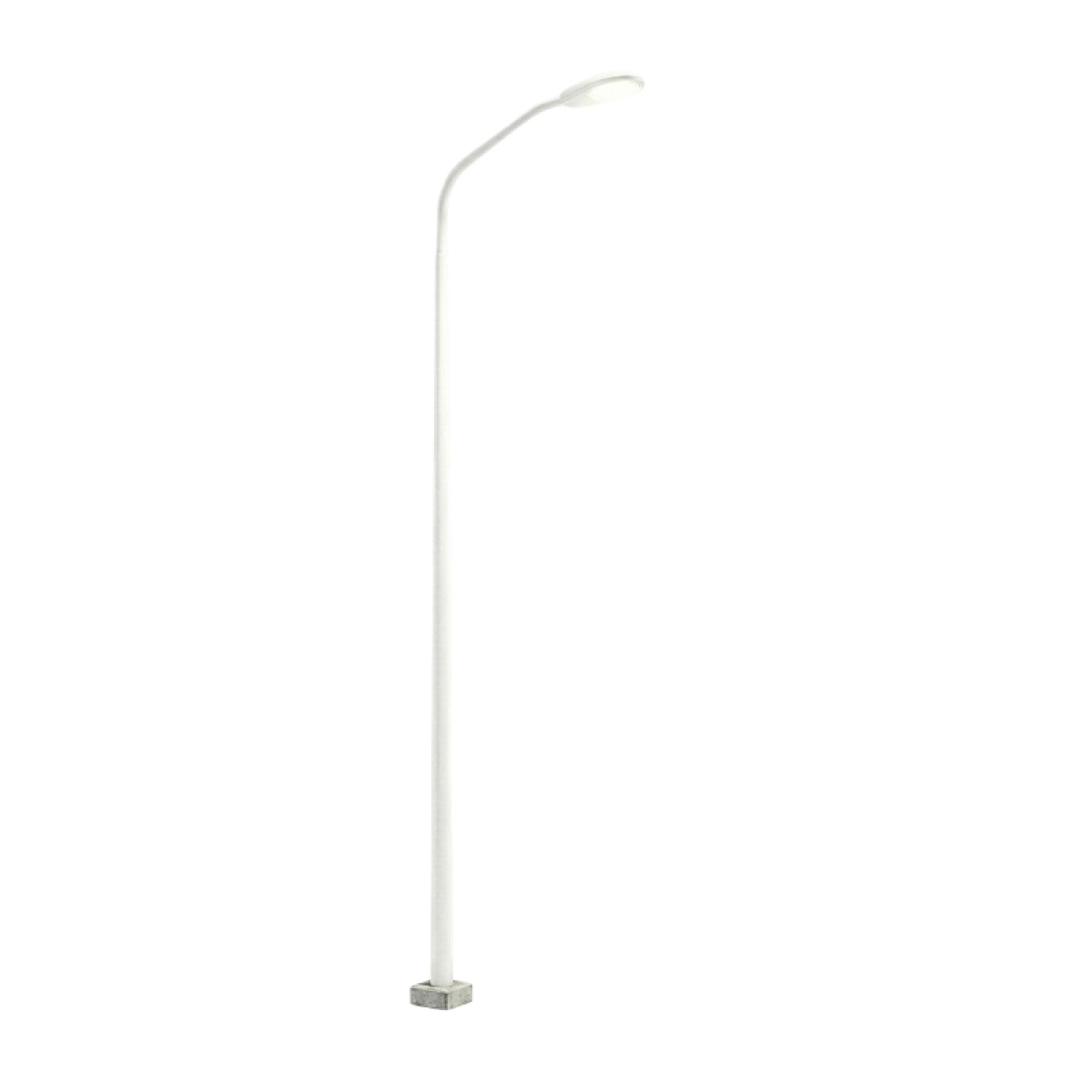 Columna 6mt con Brazo Blanca 