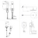 JUEGO COMPLETO DE GRIFERIA FV EPUYEN BRUSHED NICKEL GRIS-BRUSHED NICKEL