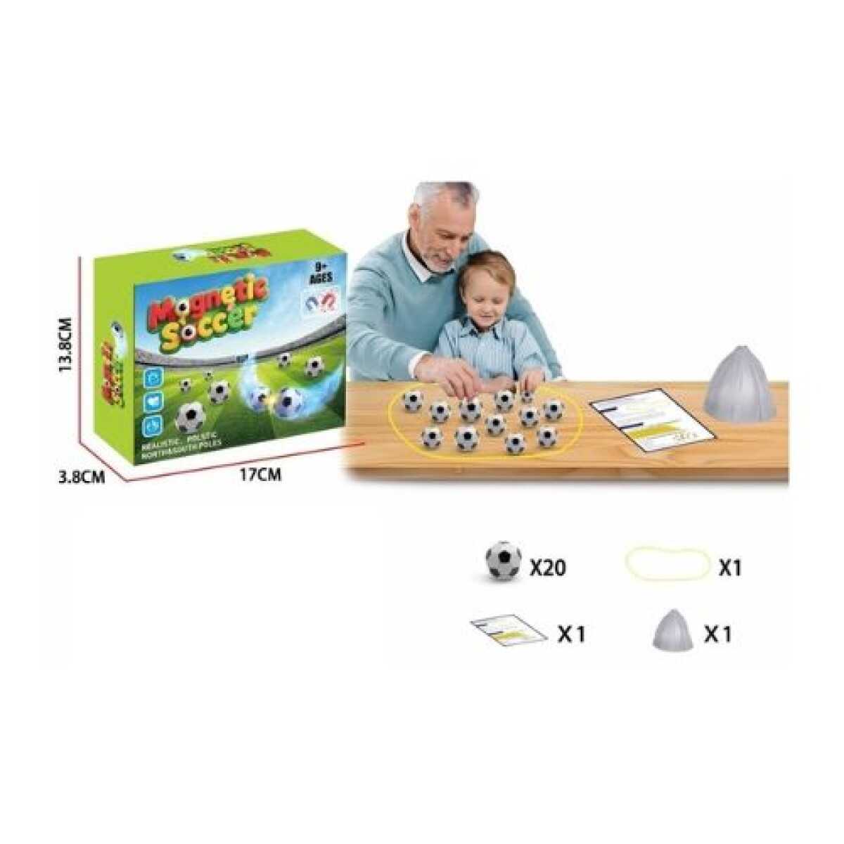 Juego De Mesa Pelotas Imantadas 