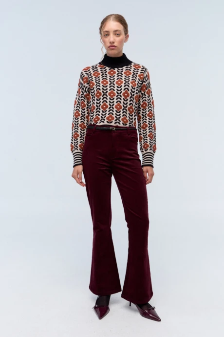 Pantalón Liverpool Bordo