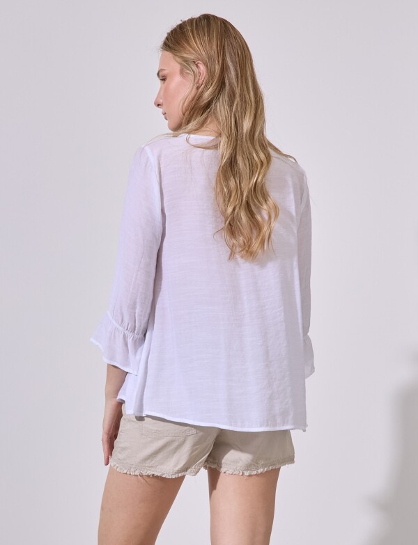 Blusa Garden BLANCO