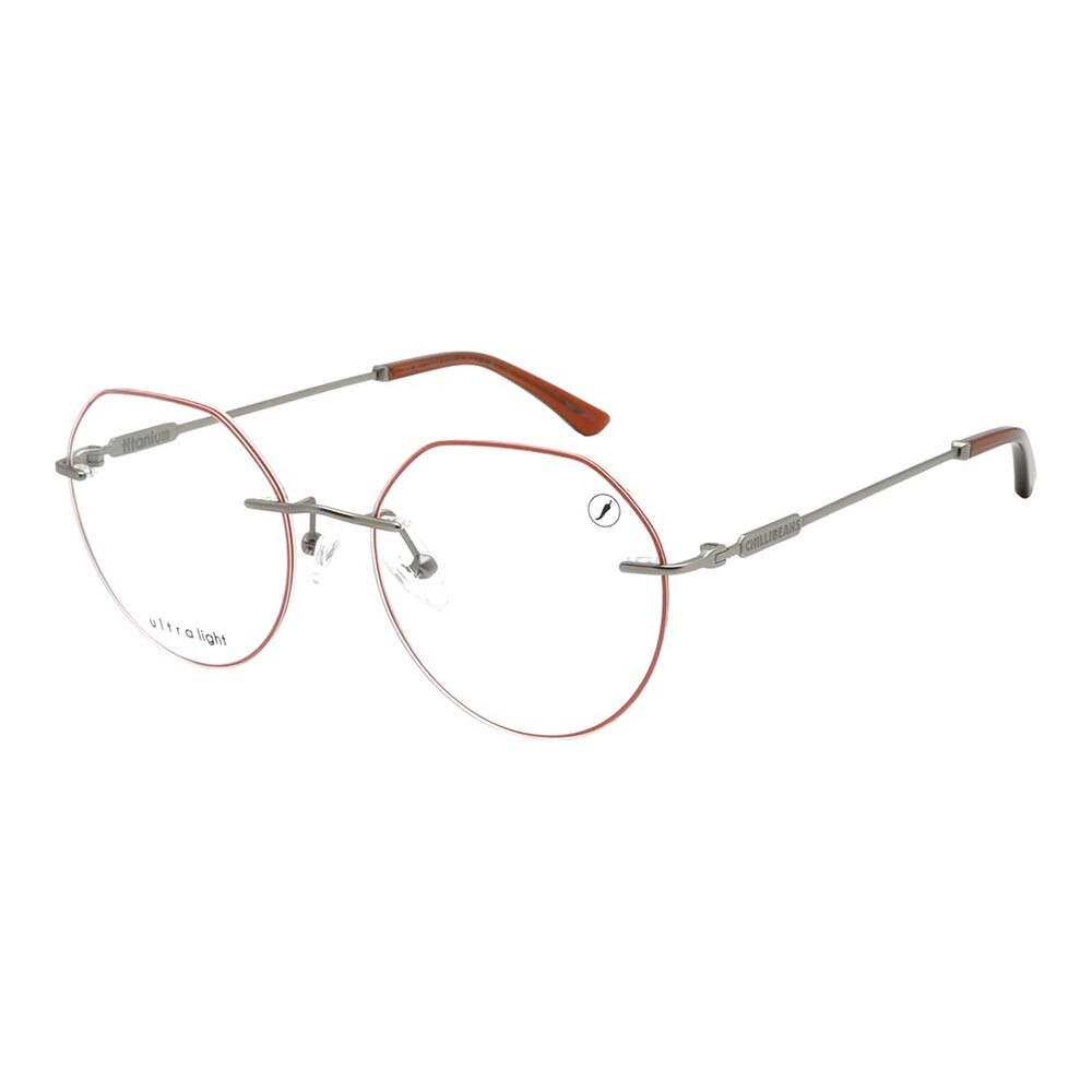 Lentes De Vista Ultralight Redondo De Acero Inoxidable Ónix/Ónix