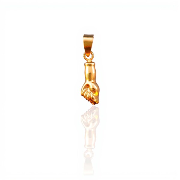 Dije Puño Higa-Oro bajo-Sin piedra-CP8511 sinpiedra