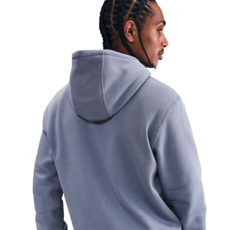 Campera Club Fleece Hoodie de Hombre Azul