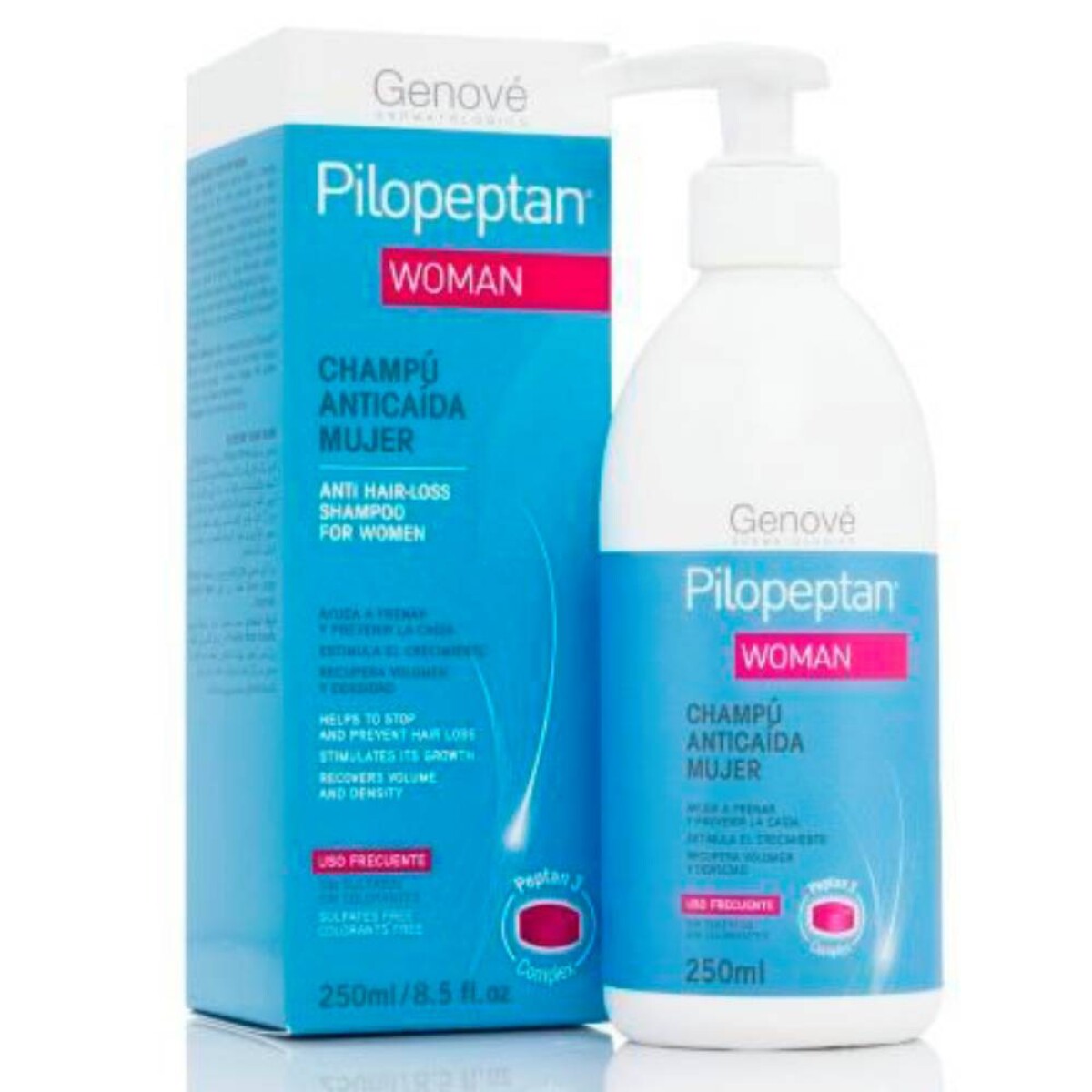 Pilopeptan Woman Champu Anticaida x 250 ML 