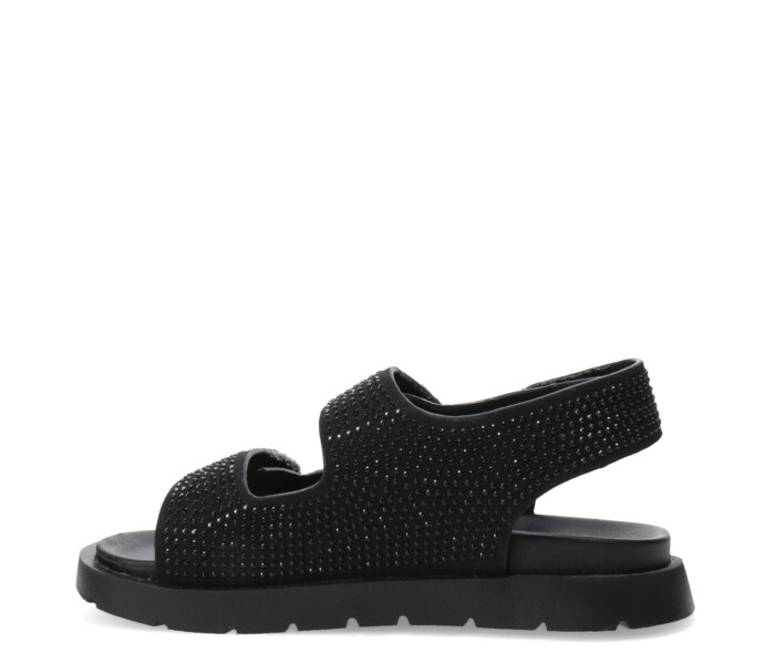 Sandalias de Niña MINI Miss Carol MURRAY con strass Negro