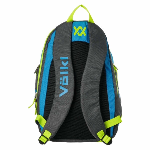 Mochila Raquetero Volkl Tour Backpack Gris/Azul/Amarillo Fluo