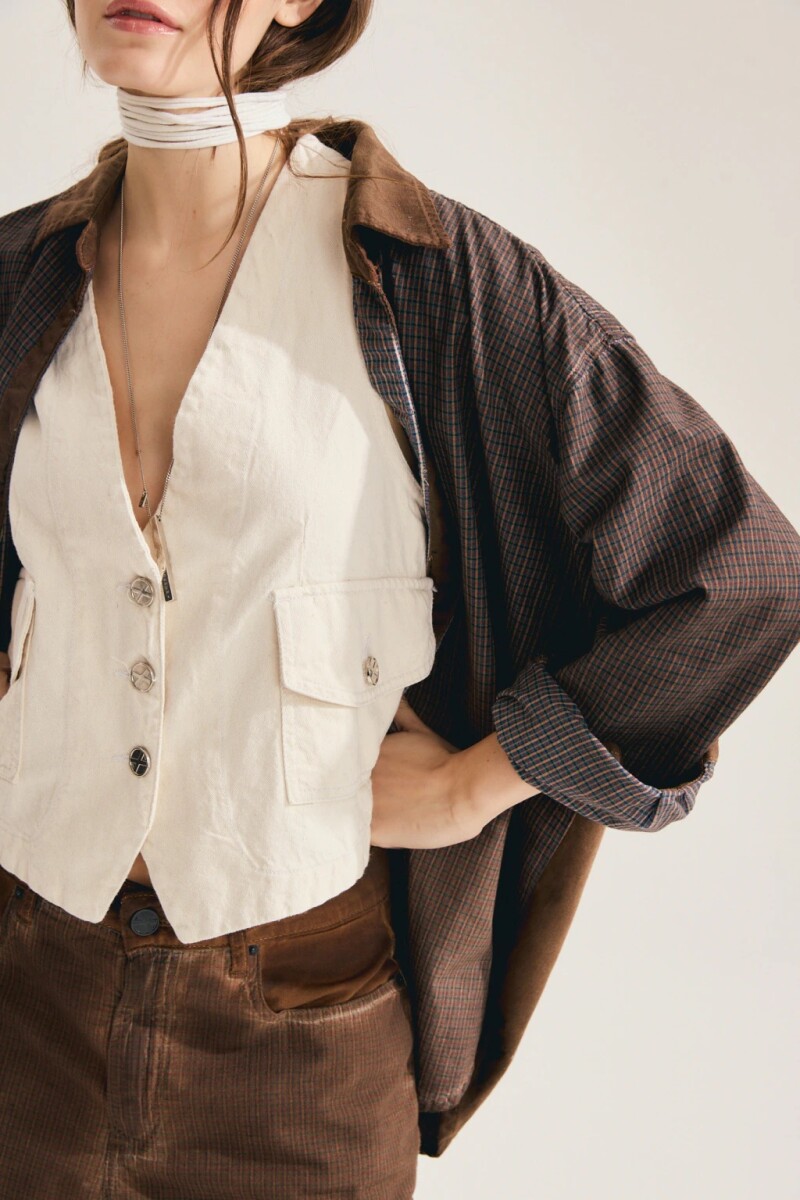 CAMISA NOMAD Marron