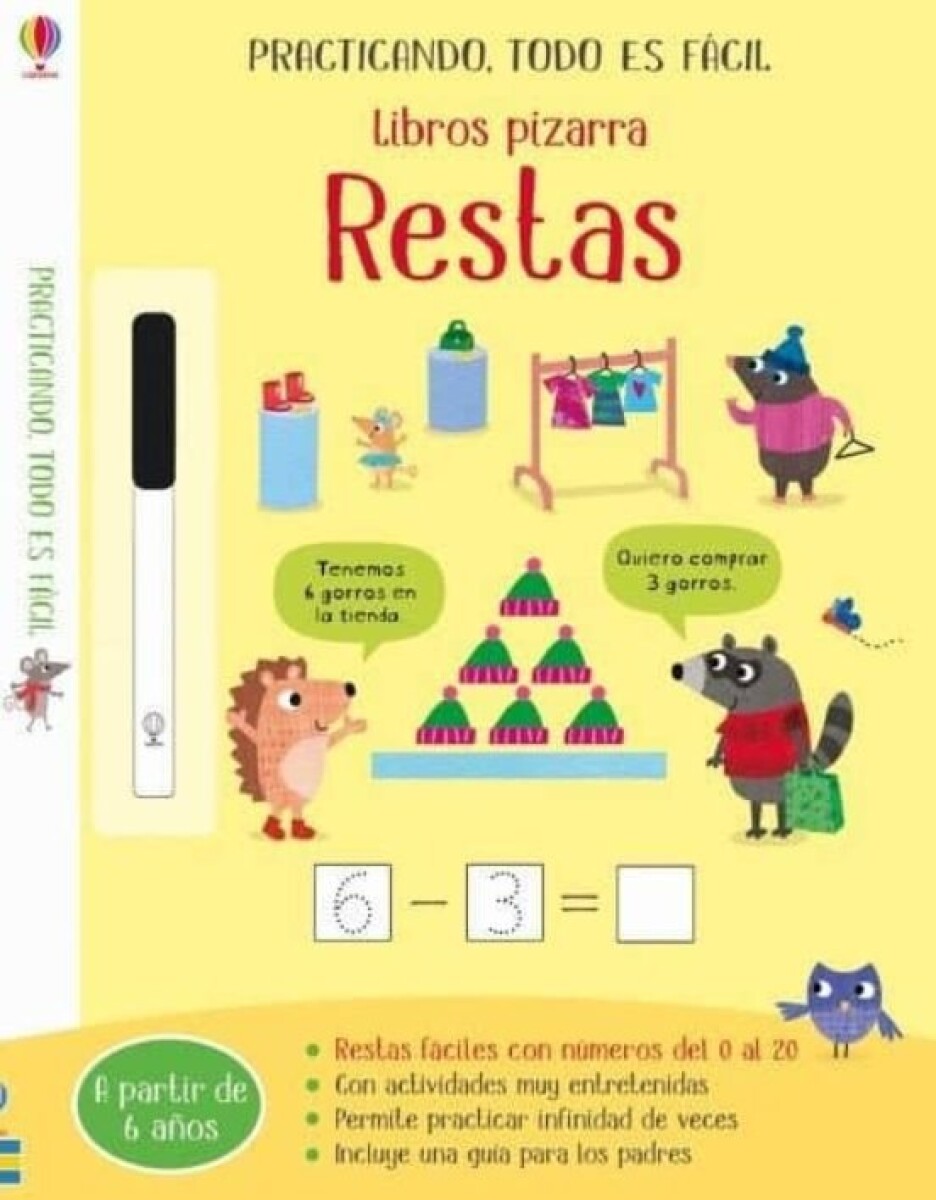 RESTAS. LIBROS PIZARRA 