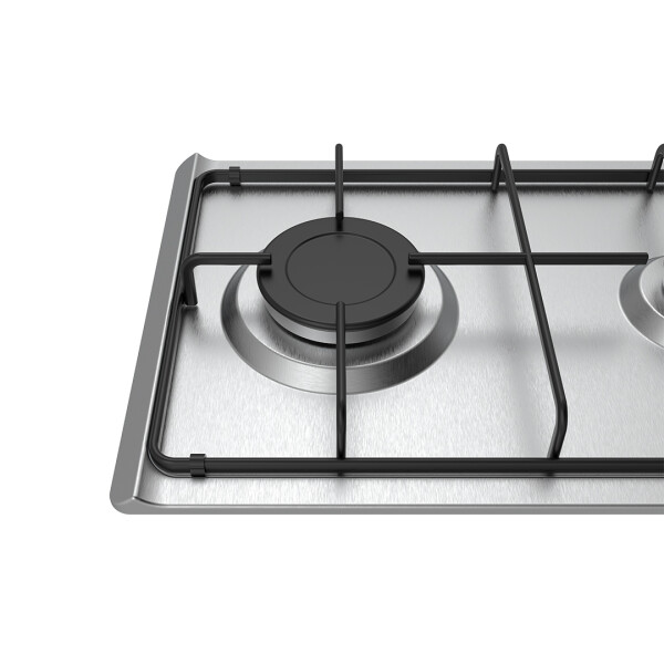 Anafe a gas Inox 2 hornallas Midea MG30SB005MN2B Anafe a gas Inox 2 hornallas Midea MG30SB005MN2B
