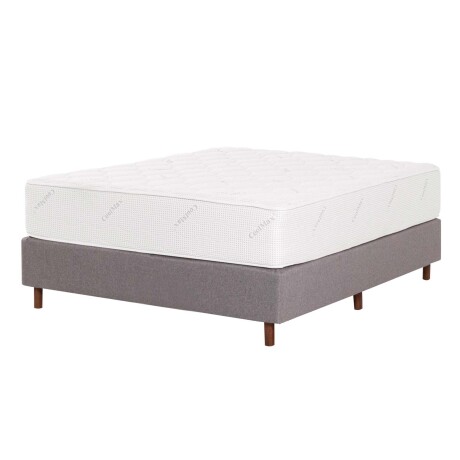 SOMMIER 2 PLAZAS RESORTES POCKET DENSIDAD CRYSTAL