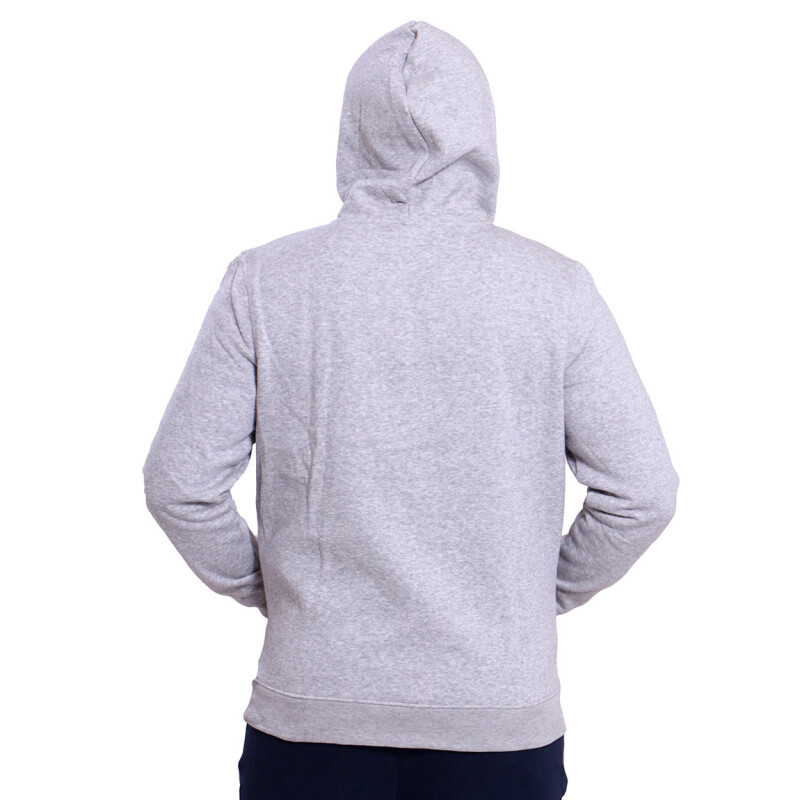 Canguro Diadora Hombre Con Felpa Gris Melange