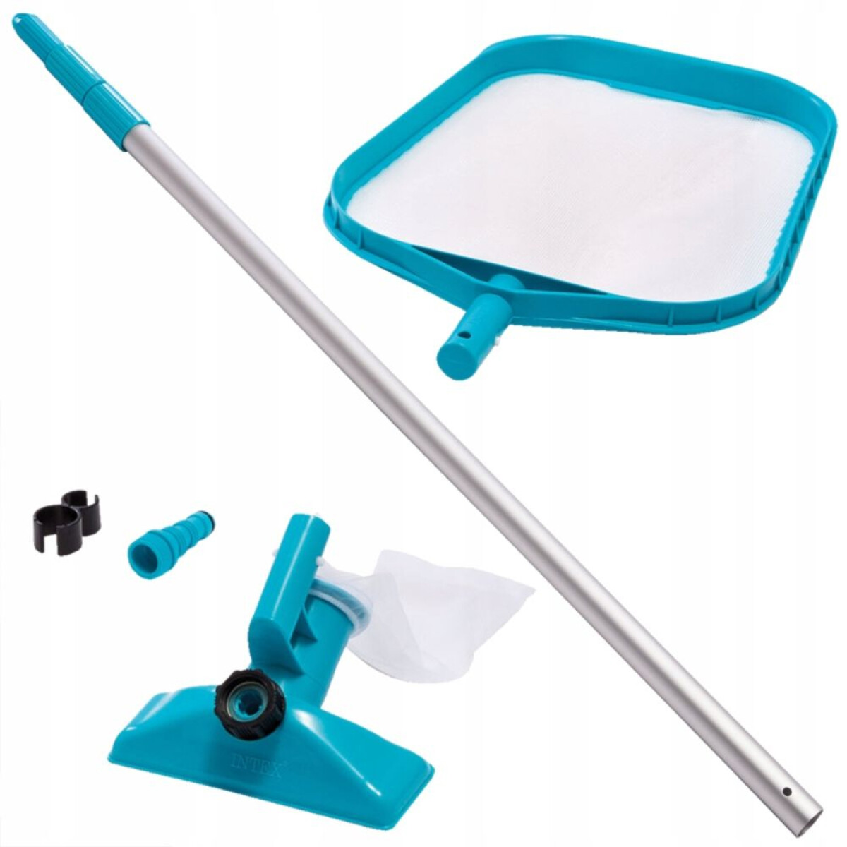 Kit Mantenimiento Intex Piscina Calderin + Aspiradora 