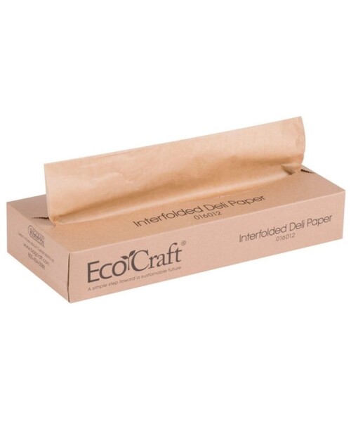 Papel kraft en caja dispensadora - 500 unidades Papel kraft en caja dispensadora - 500 unidades