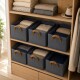 Set X6 cesto de tela 46x27x20cm GRIS