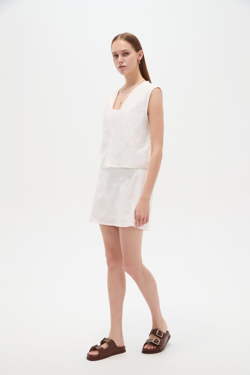Chaleco Amaloa Blanco