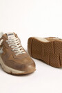 ZAPATILLA RUNNING SOLE Tabaco