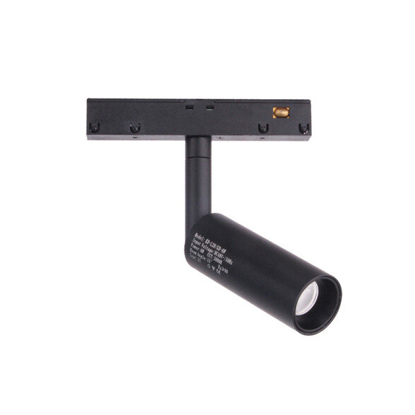 Spot Led p/riel magnét. 6W 420lm 3 tonos 15° negro ZU0530