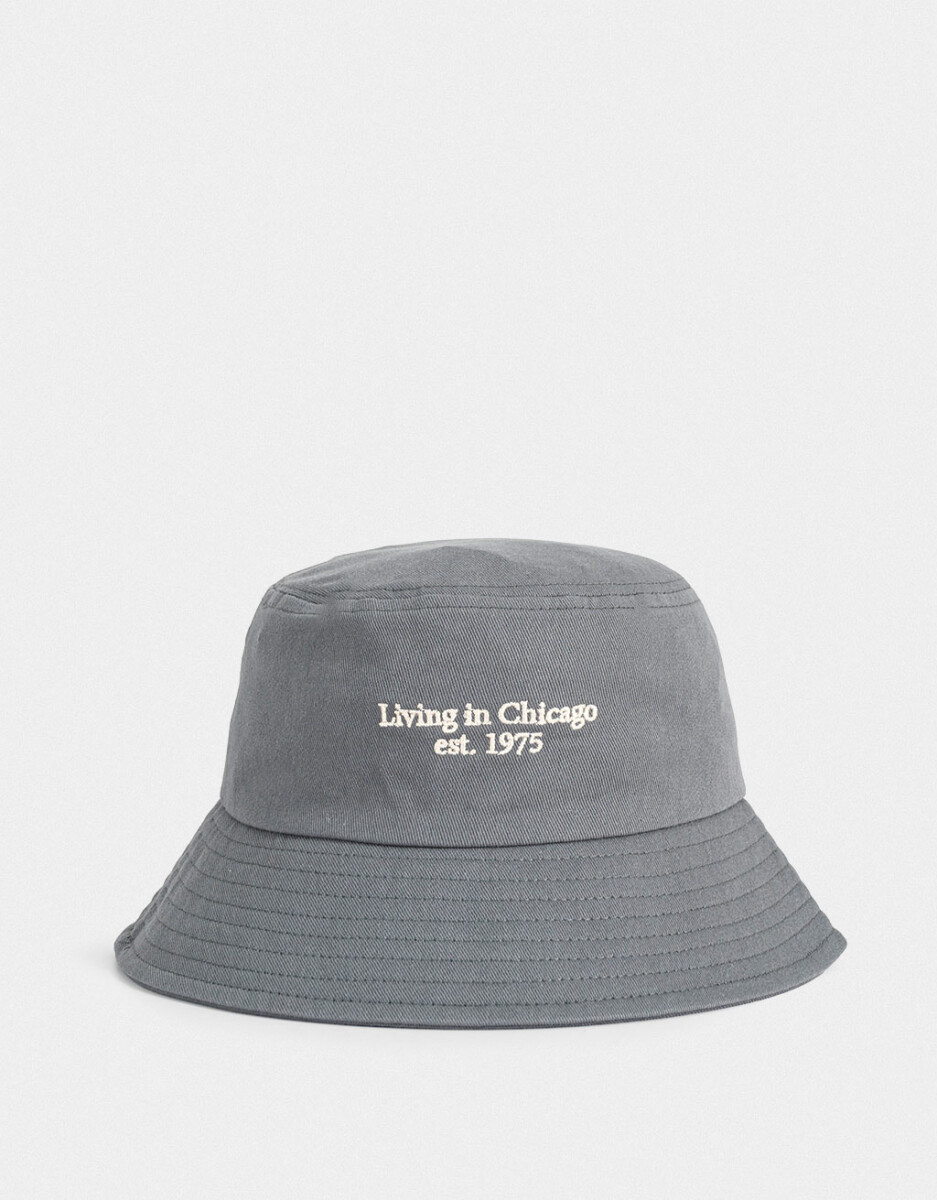 Sombreros Denim - Gris Medio 