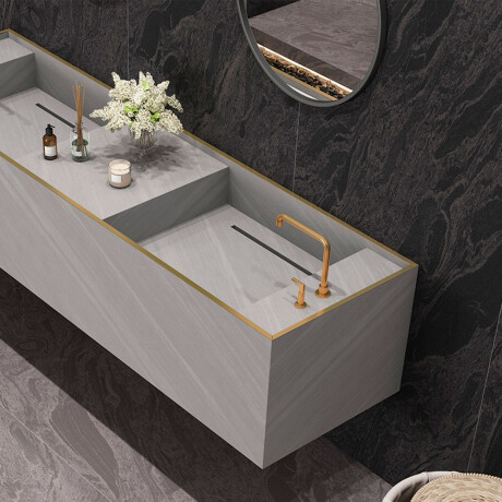 PORCELANATO RUSTICO 80X2.40X1.5 COLOR GRIS GRAFITO GAMAS DE NEGRO