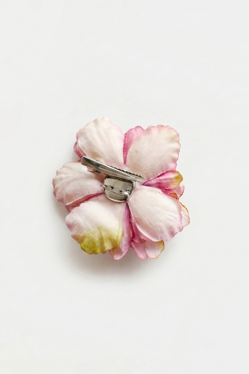 HEBILLA PIN FLOWER SMALL Rosa