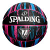 Pelota Basket Spalding Profesional Marble Negra/Rosa Nº6