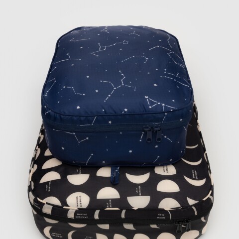 Set x 2 neceser organizadores Baggu Night Sky Set X 2 Neceser Organizadores Baggu Night Sky