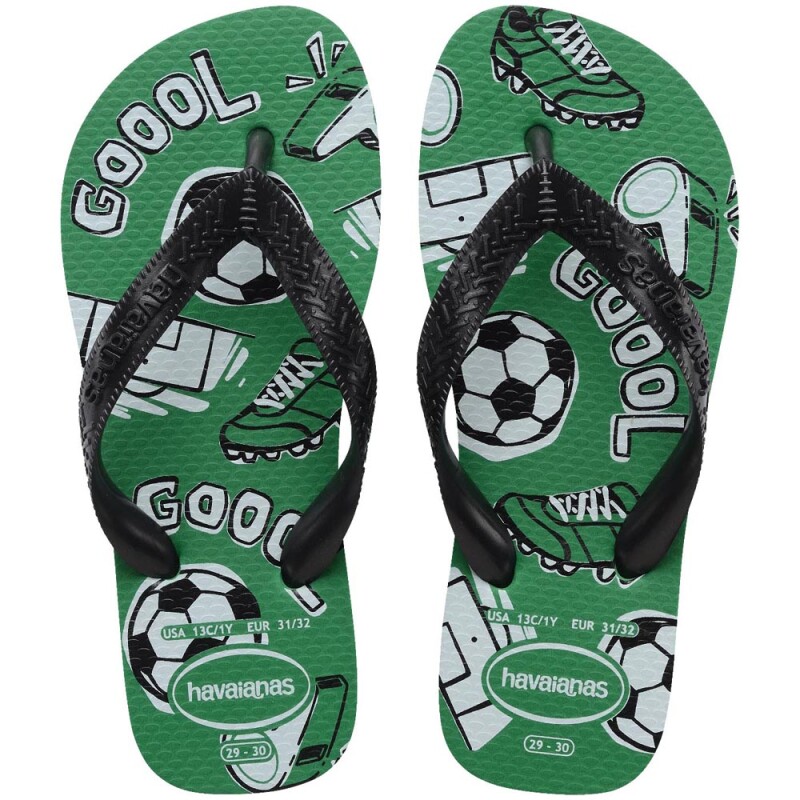 Sandalias Havaianas Kids Athletic Niños Verde
