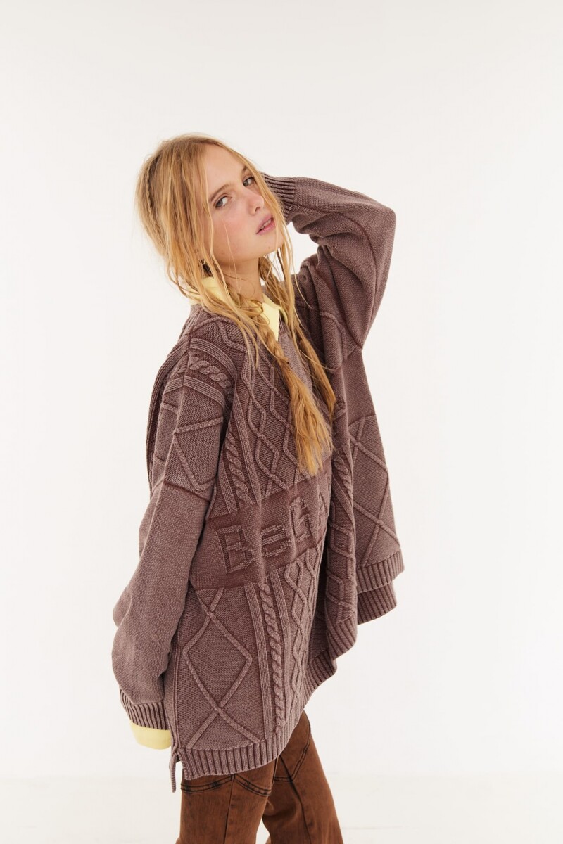 Sweater Alpine Marron