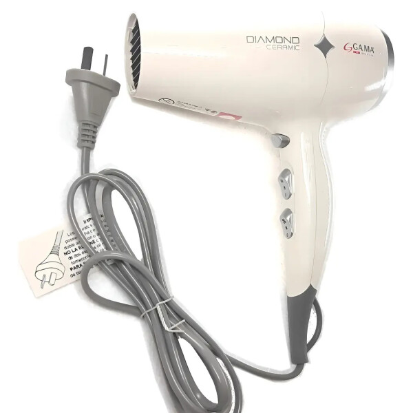 Secador Gama Diamond Ceramic Ion 3d SECADOR GAMA DIAMOND CERAMIC ION 3D GRIS