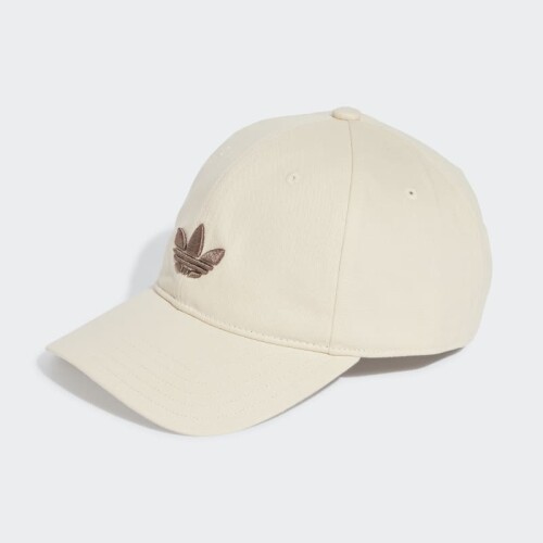 Gorro Adidas Adicolor Classic Trifolio Baseball Blanco