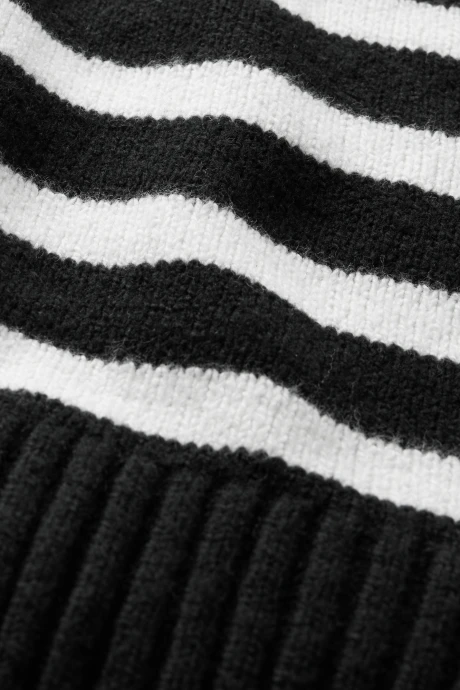 Buzo Cashsoft Cuello Redondo Mujer Sp Breton Str Black