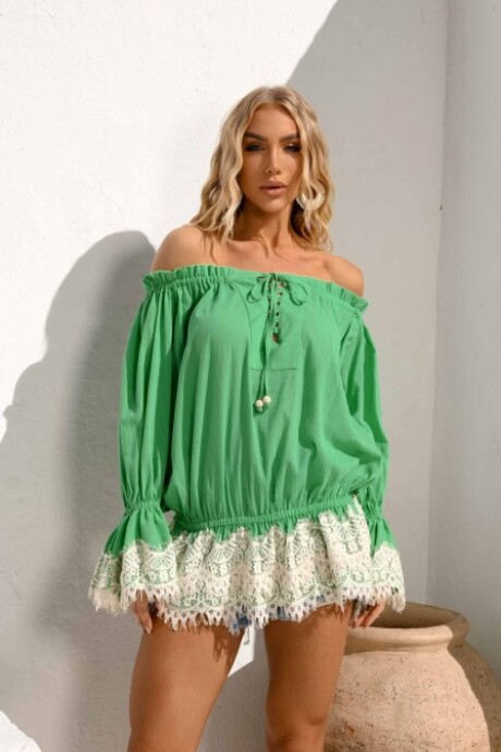 Blusa Alice Verde