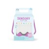 GP-JAR Jarra De Juego Sensorial Antiderrame Color Violeta Glopals