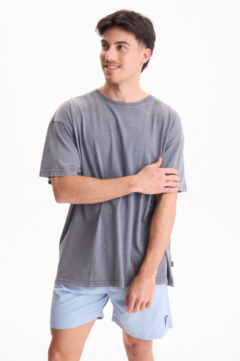 Remera Downtown Gris