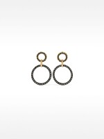 Pendientes Con Cristales multicolor