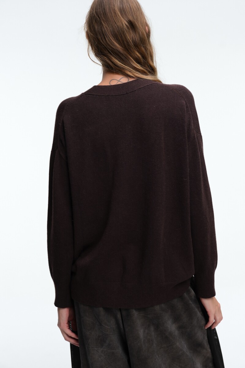 CARDIGAN Marron