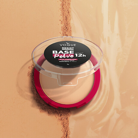Polvo Compacto Vogue Resist Natural 9g Polvo Compacto Vogue Resist Natural 9g