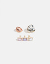Bijouterie Vs Strass Set De Dijes Para Cordones De Glass - Combinacion Multicolor