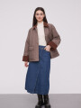 Campera Ling Taupe Claro