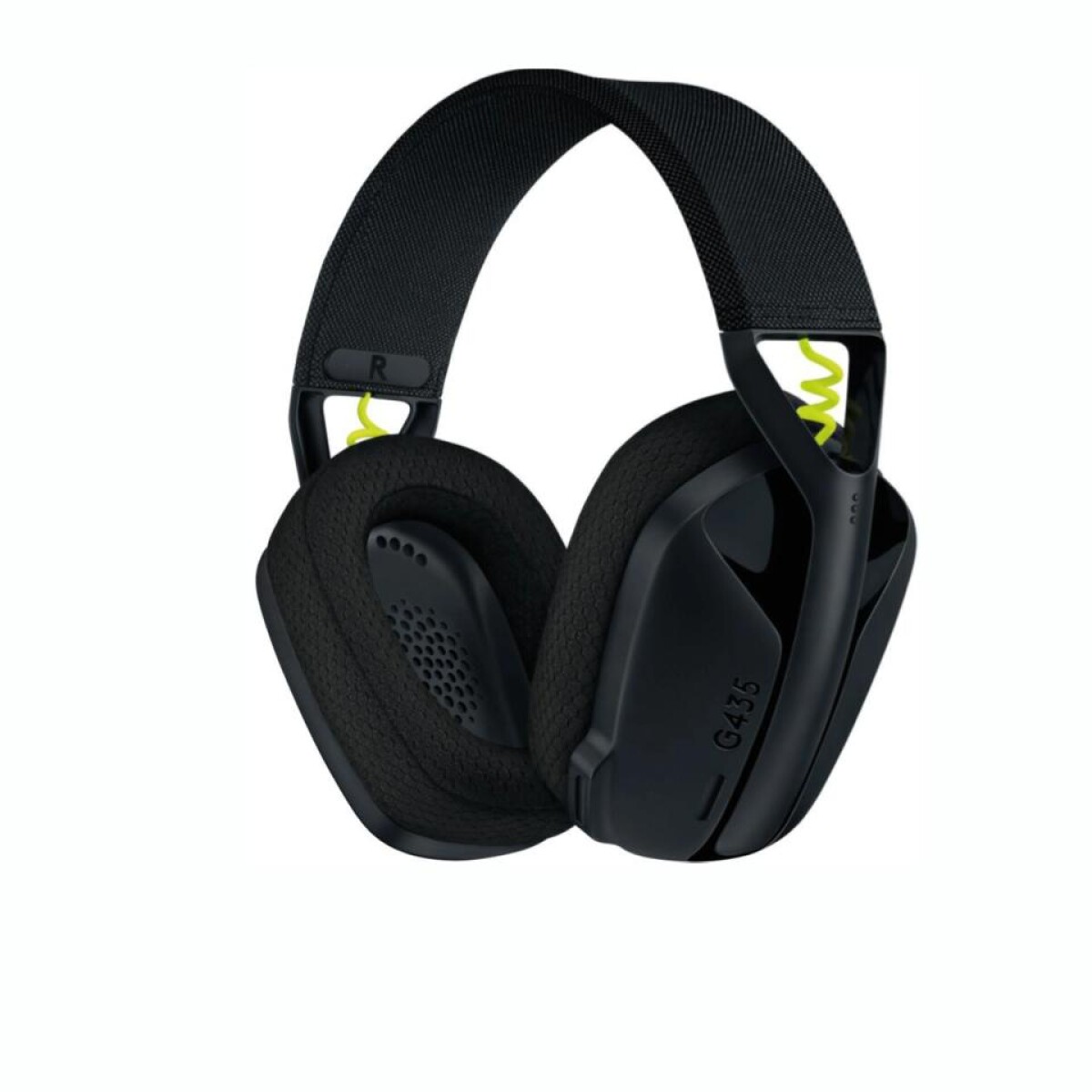 Auriculares Gamer Inalámbricos LOGITECH G435 BT 18Hrs Negro Y Amarillo 