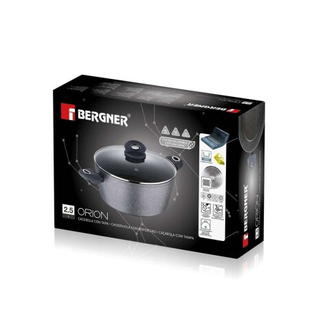 Cacerola C/Tapa 24X105Cm 40L Alum Forjado Orion