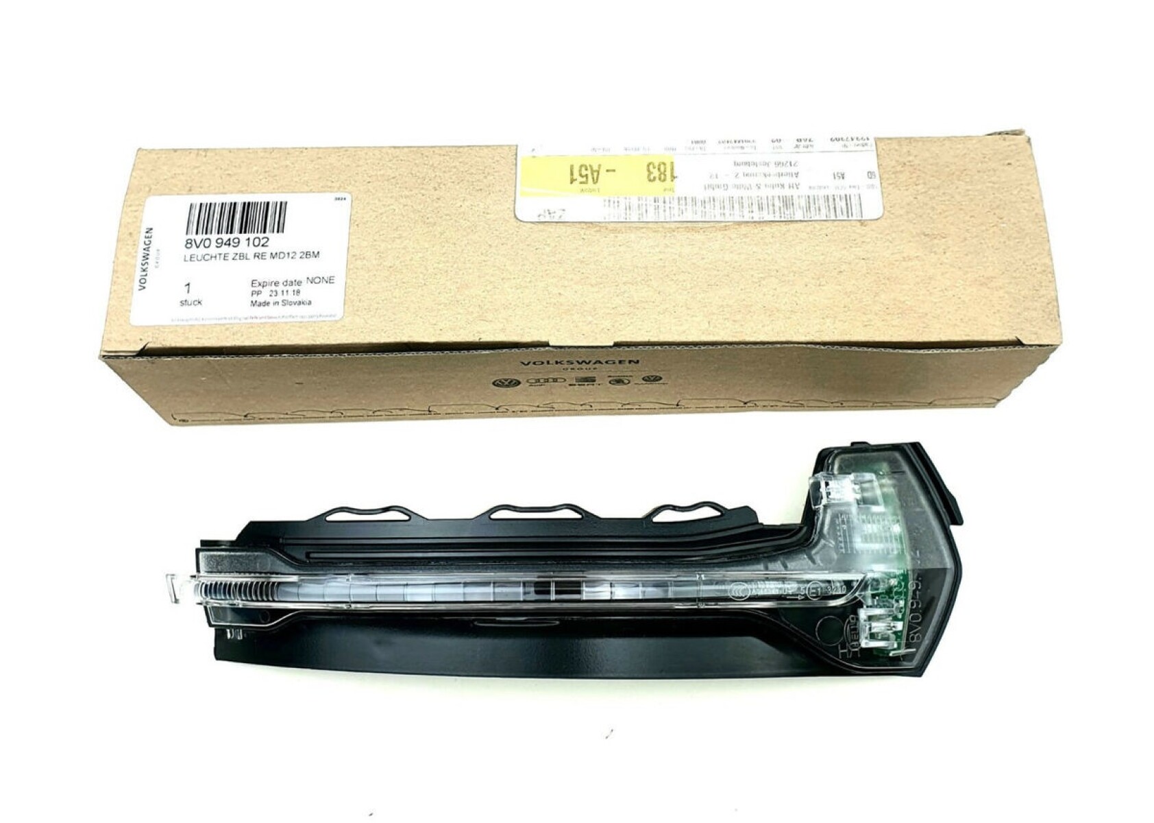 SEÑALERO DE ESPEJO IZQUIERDO AUDI A3 12/20 