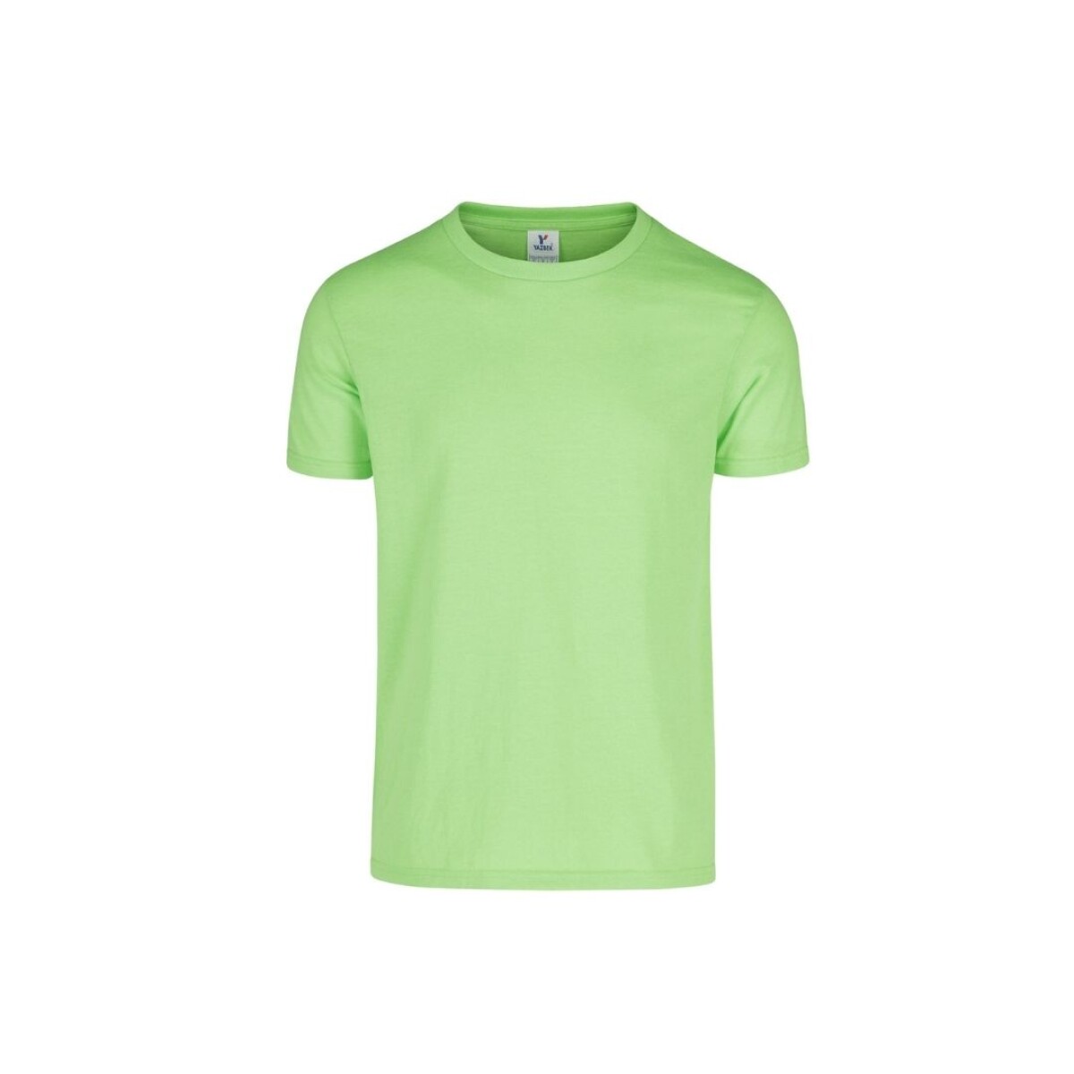 Camiseta a la base jaspe - Verde neón 