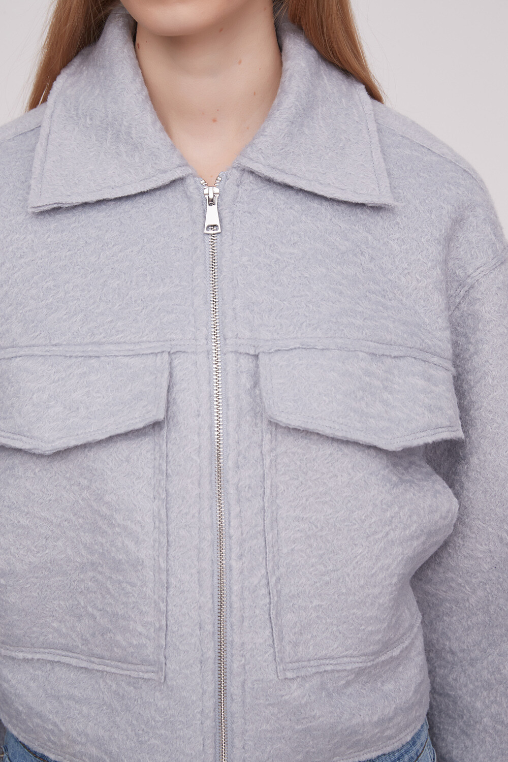 Campera Sofius Gris Claro