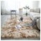 Alfombra Tapete Shaggy Peluda 100 X 150cm Pelo Alto Beige